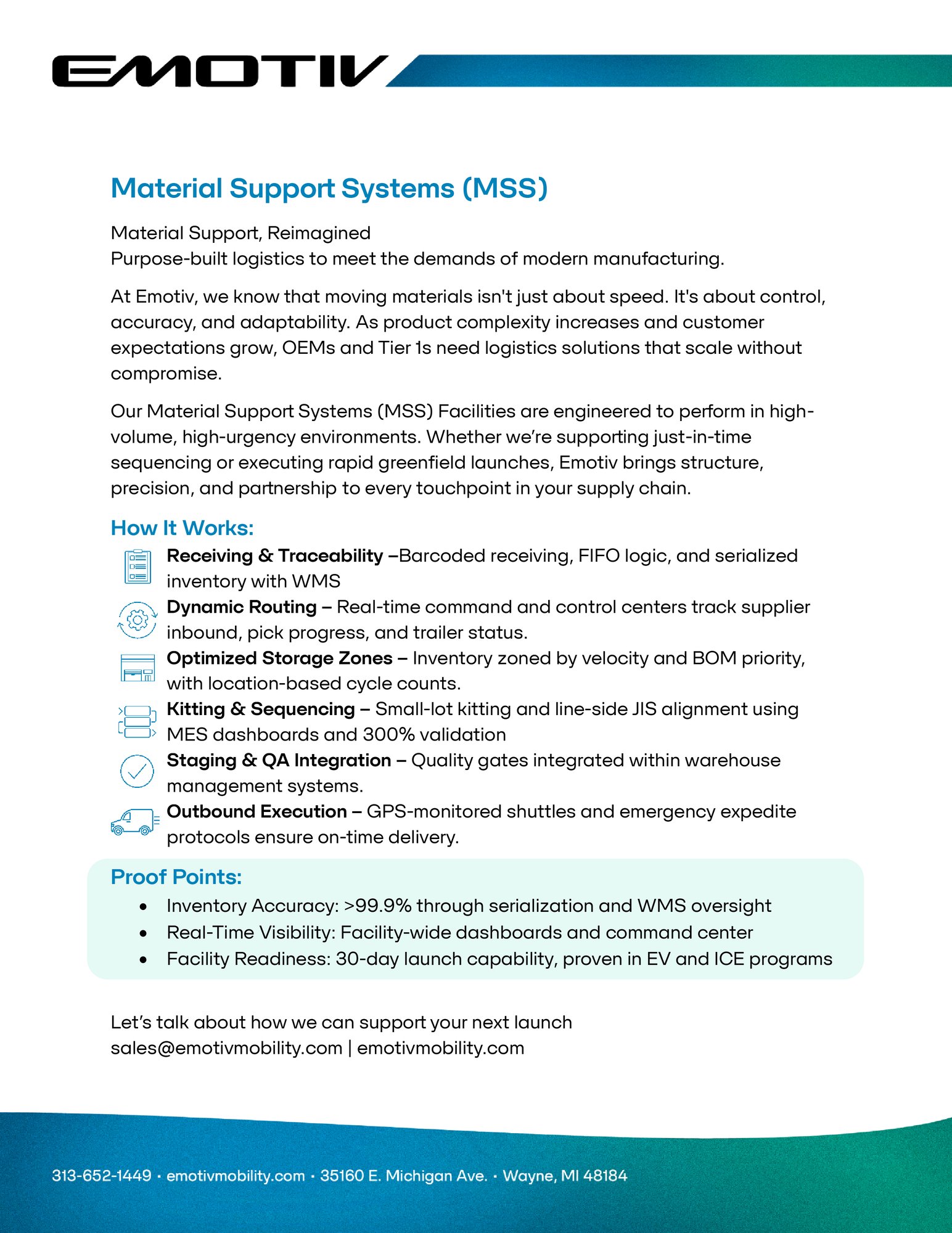 Material Support Systems by Emotiv